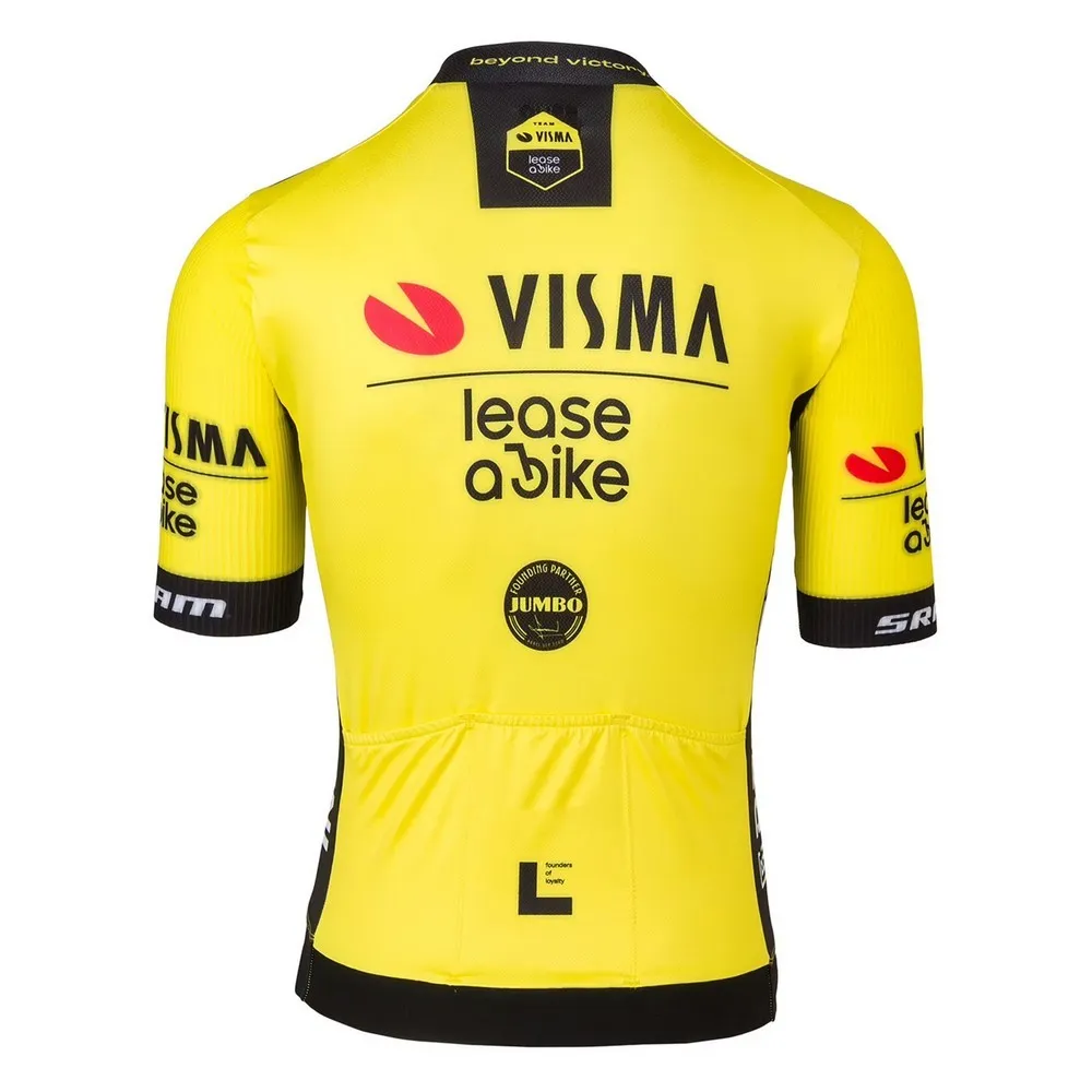 Tvl Team Visma Lease A Bike Premium Aero 2025 Kort Ermet Trøye