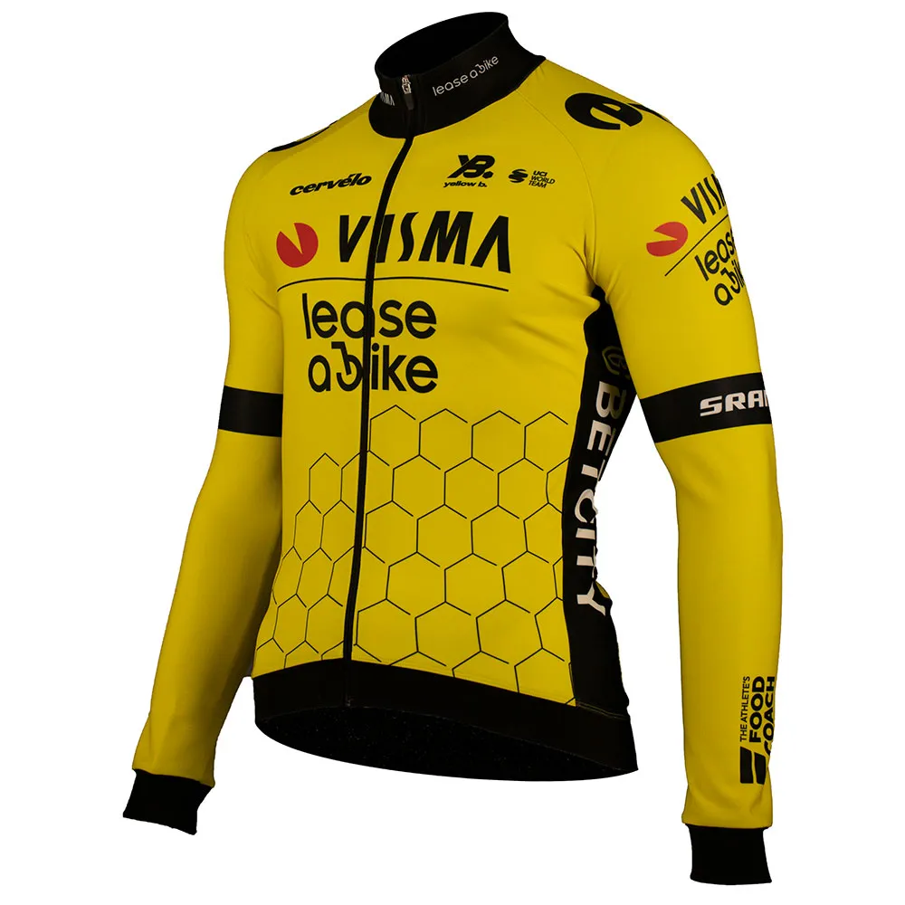 Tvl Team Visma Lease A Bike Premium Thermal Dwr 2025 Langermet Trøye Tvl Team Visma Lease A Bike Premium Thermal Dwr 2025 Langermet Trøye