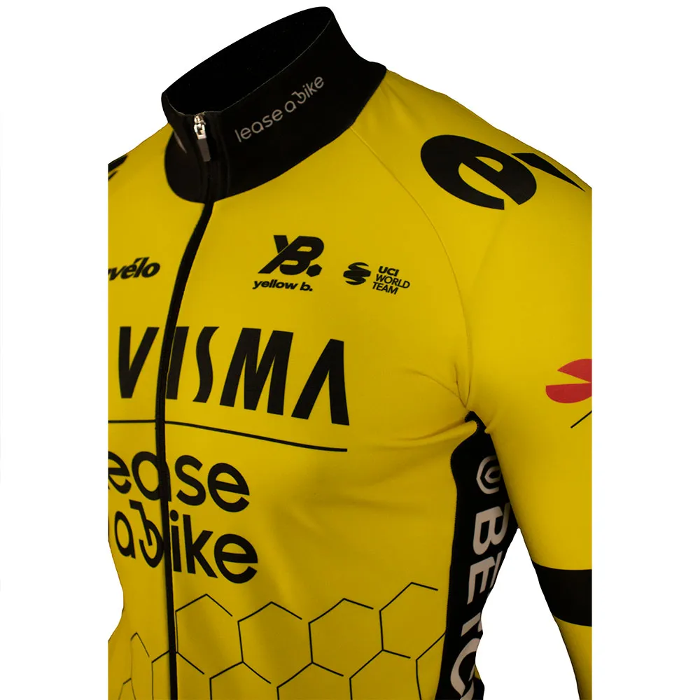 Tvl Team Visma Lease A Bike Premium Thermal Dwr 2025 Langermet Trøye Tvl Team Visma Lease A Bike Premium Thermal Dwr 2025 Langermet Trøye