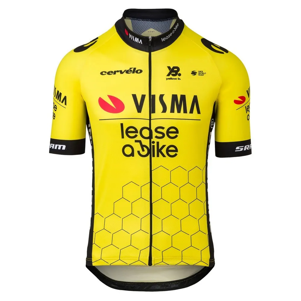 Tvl Team Visma Lease A Bike Replica 2025 Kort Ermet Trøye Tvl Team Visma Lease A Bike Replica 2025 Kort Ermet Trøye