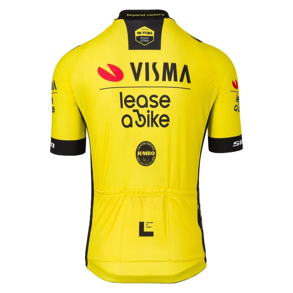 Tvl Team Visma Lease A Bike Replica 2025 Kort Ermet Trøye Tvl Team Visma Lease A Bike Replica 2025 Kort Ermet Trøye