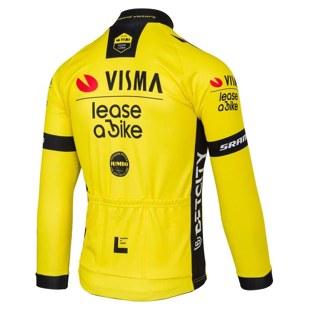Tvl Team Visma Lease A Bike Replica 2025 Langermet Trøye