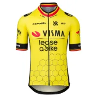 Tvl Team Visma Lease A Bike Replica Former Belgium Champion 2025 Kort Ermet Trøye Tvl Team Visma Lease A Bike Replica Former Belgium Champion 2025 Kort Ermet Trøye