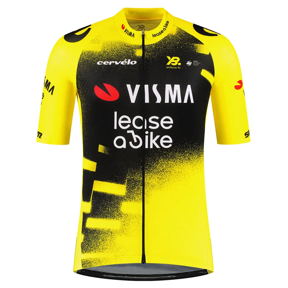 Tvl Team Visma Lease A Bike Replica Wingbeat Kort Ermet Trøye Tvl Team Visma Lease A Bike Replica Wingbeat Kort Ermet Trøye