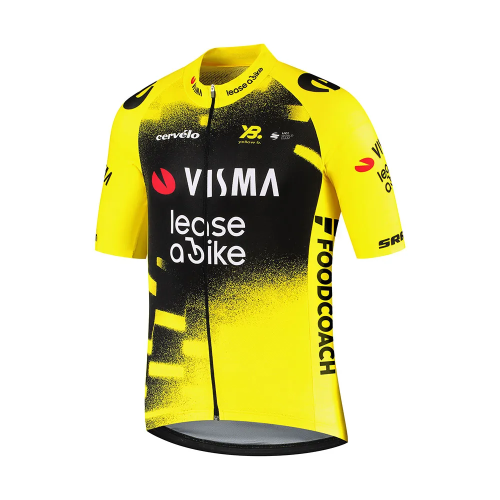 Tvl Team Visma Lease A Bike Replica Wingbeat Kort Ermet Trøye Tvl Team Visma Lease A Bike Replica Wingbeat Kort Ermet Trøye