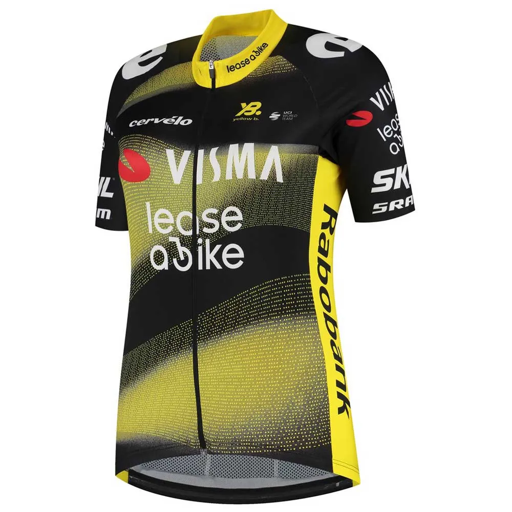 Tvl Team Visma Lease A Bike Tdf25 Replica Kort Ermet Trøye Tvl Team Visma Lease A Bike Tdf25 Replica Kort Ermet Trøye