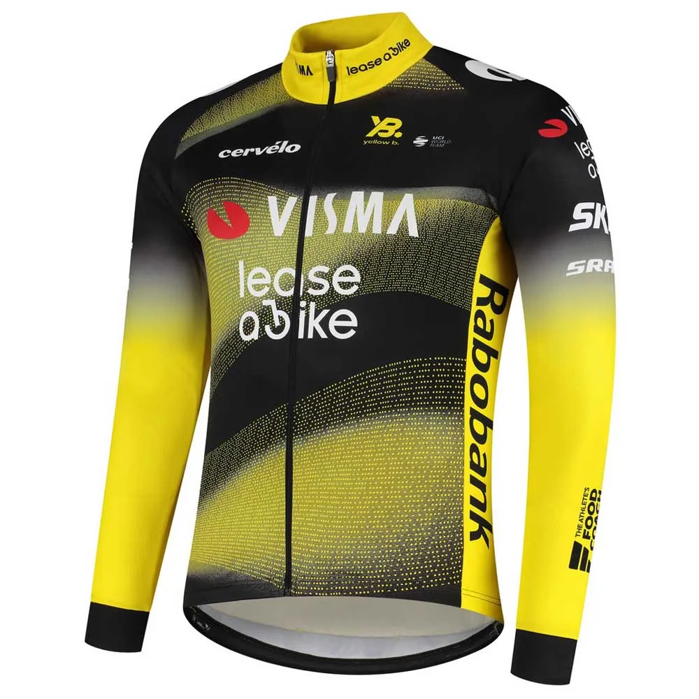 Tvl Team Visma Lease A Bike Tdf25 Replica Langermet Trøye Tvl Team Visma Lease A Bike Tdf25 Replica Langermet Trøye