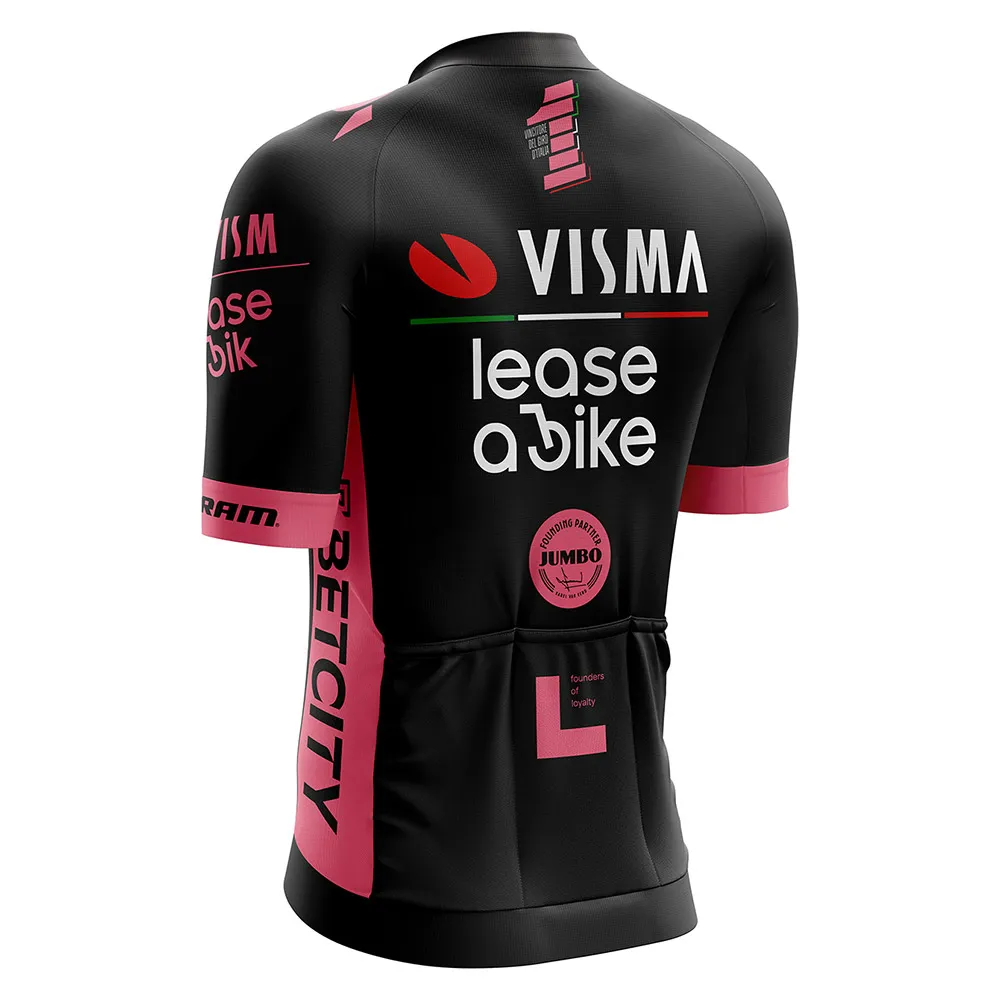 Tvl Visma Lease A Bike Victory Giro D´italia Kort Ermet Trøye