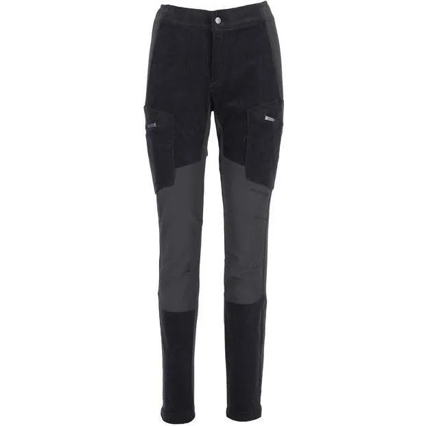Twentyfour Finse Ls Shape Cordbyxa D, Soft black 2