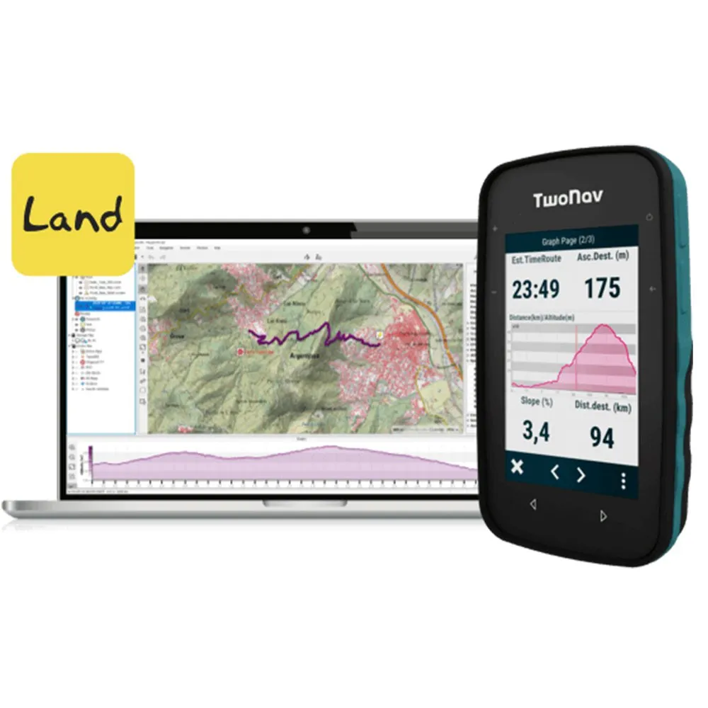 Twonav Cross Plus Gps Sykkelcomputer, Black, One Size Twonav Cross Plus Gps Sykkelcomputer, Black, One Size