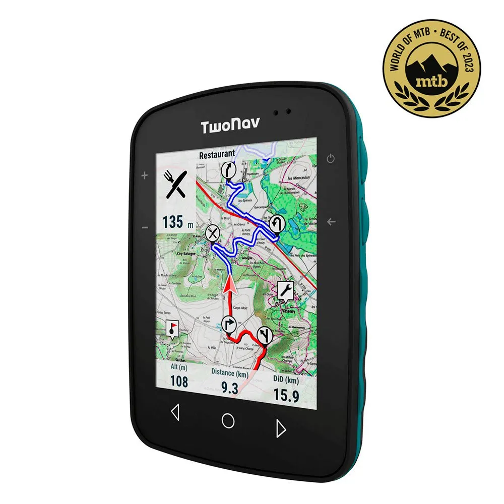 Twonav Gps Terra Sykkelcomputer, Blue, One Size