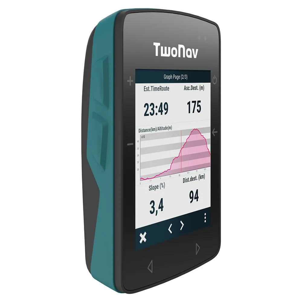 Twonav Roc 32gb Sykkelcomputer, Blue, One Size