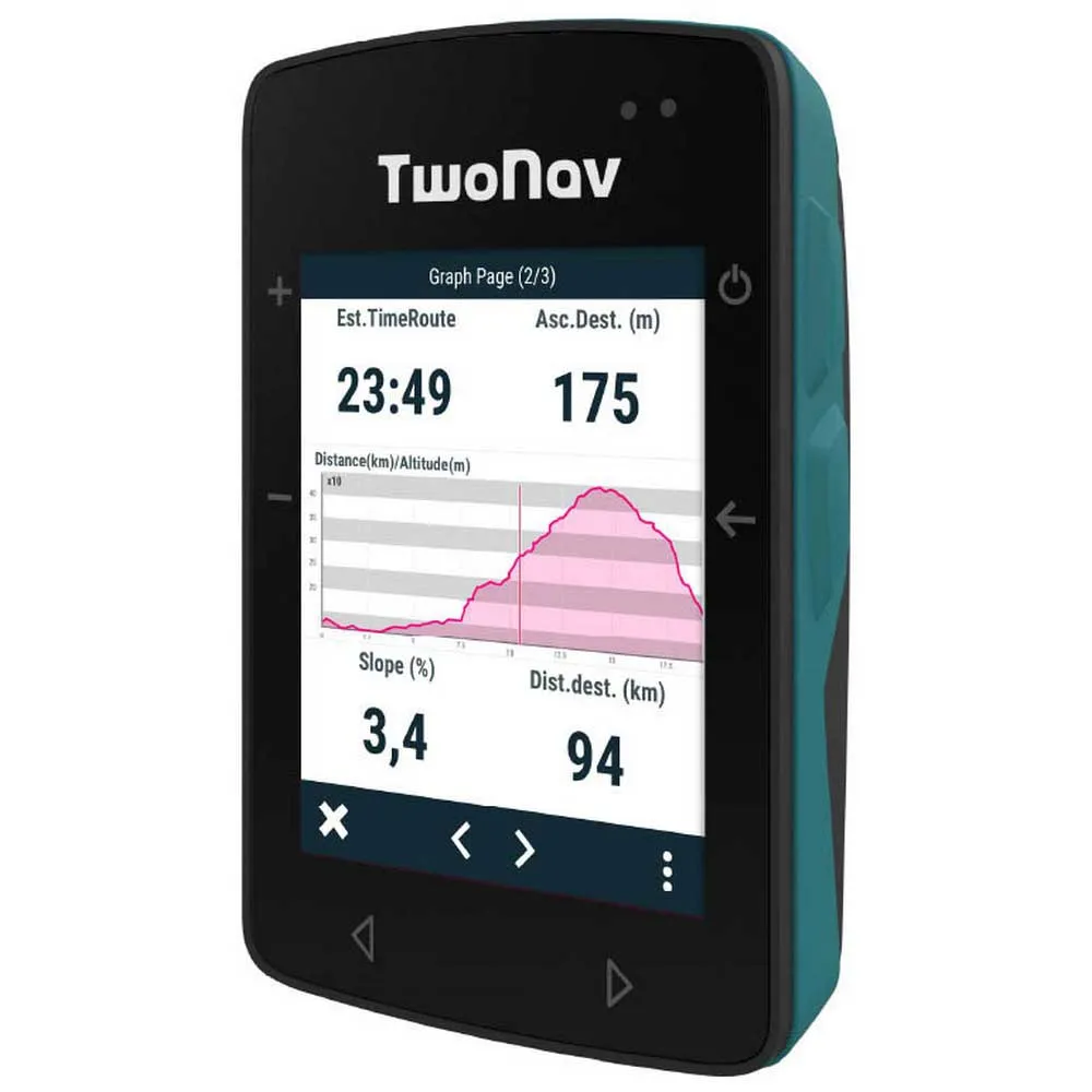 Twonav Roc Azul + España Topo Full Sykkelcomputer, Multicolor, One Size Twonav Roc Azul + España Topo Full Sykkelcomputer, Multicolor, One Size