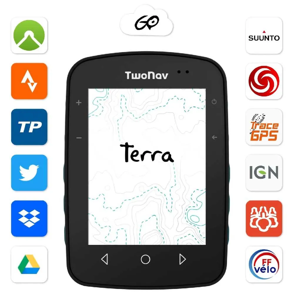 Twonav Terra Azul (32 Gb) + Alemania Topo Full Sykkelcomputer, Multicolor, One Size Twonav Terra Azul (32 Gb) + Alemania Topo Full Sykkelcomputer, Multicolor, One Size
