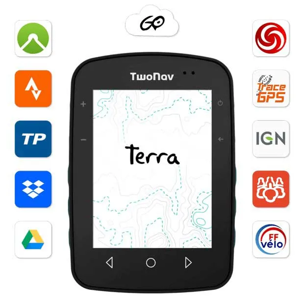 Twonav Terra Azul (32 Gb) + Gran Bretaña Topo Full (1:25.000) Sykkelcomputer, Multicolor, One Size Twonav Terra Azul (32 Gb) + Gran Bretaña Topo Full (1:25.000) Sykkelcomputer, Multicolor, One Size