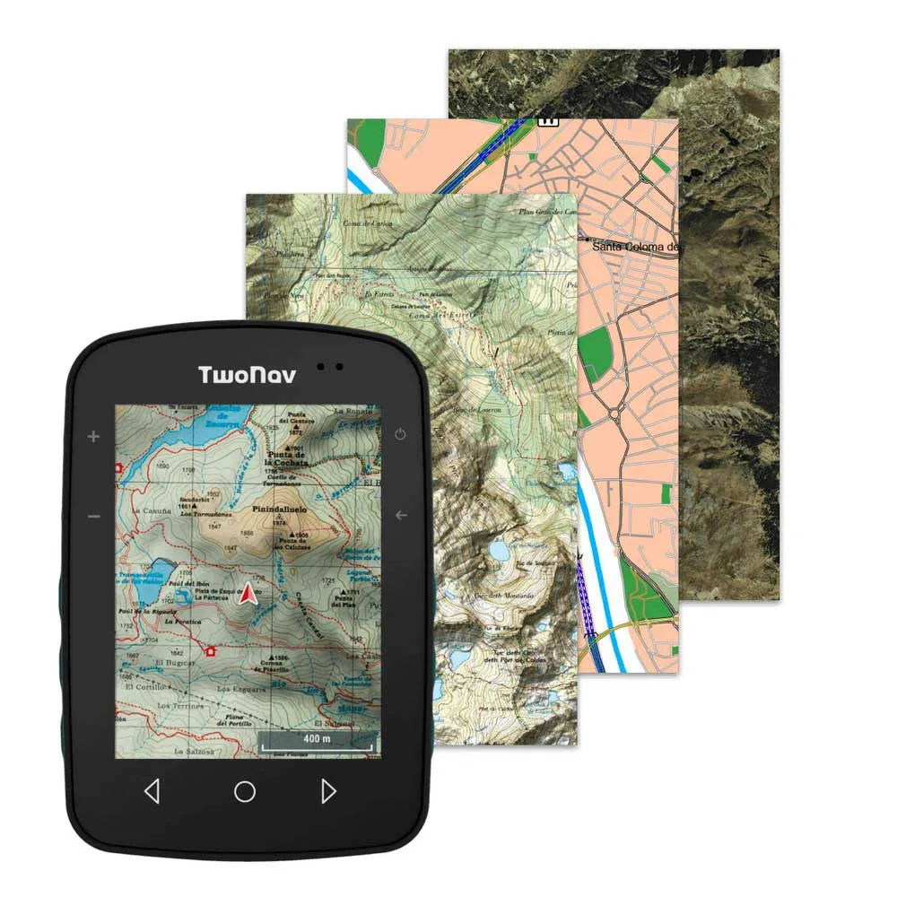Twonav Terra Azul (64 Gb) + Francia Topo Full Sykkelcomputer, Multicolor, One Size Twonav Terra Azul (64 Gb) + Francia Topo Full Sykkelcomputer, Multicolor, One Size