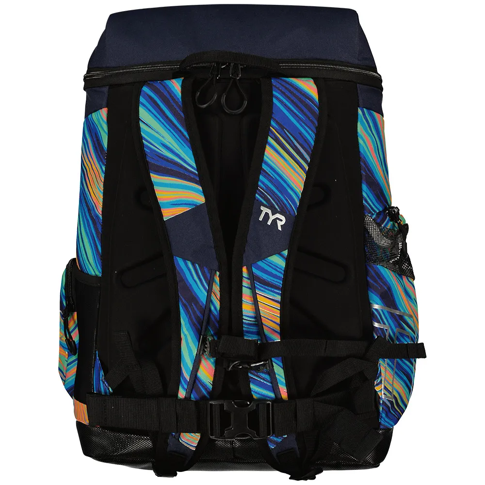TYR Alliance Riptidal Print 45l Ryggsekk unisex, Teal / orange, One Size TYR Alliance Riptidal Print 45l Ryggsekk unisex, Teal / orange, One Size
