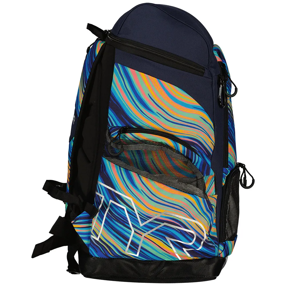 TYR Alliance Riptidal Print 45l Ryggsekk unisex, Teal / orange, One Size TYR Alliance Riptidal Print 45l Ryggsekk unisex, Teal / orange, One Size