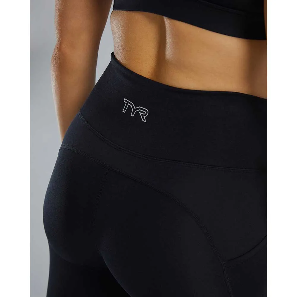 TYR Base Kinetic 28´´ Pocket Leggings Med Høy Midje female