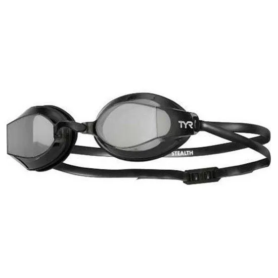 TYR Blackops 140 Ev Racing Svømmebriller unisex, Smoke / black, One Size