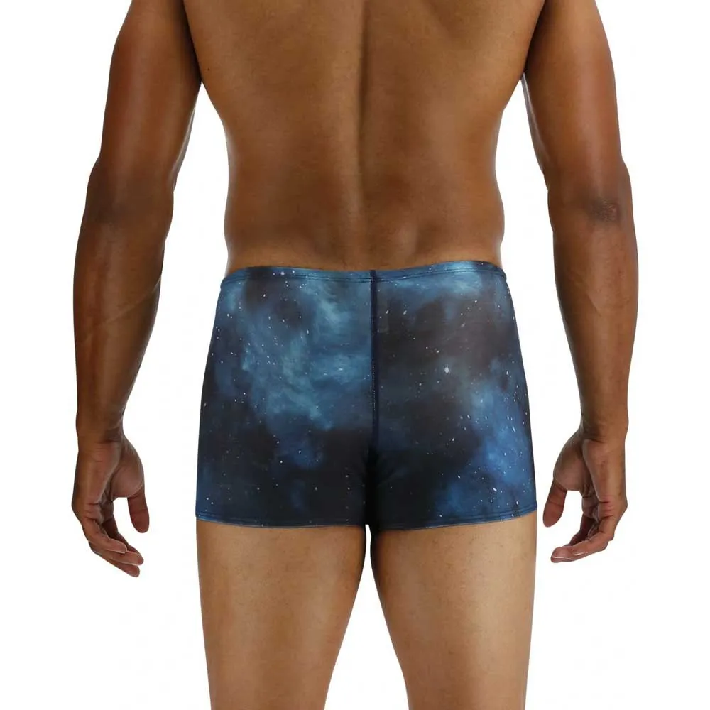 TYR Cosmic Night Badeshorts Boxer male, Teal / multi TYR Cosmic Night Badeshorts Boxer male, Teal / multi