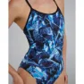 TYR Crosscutfit Tieback - Durafast Elite - Reflecta Badetøy female, Blue ice