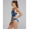 TYR Crosscutfit Tieback - Durafast Elite - Reflecta Badetøy female, Blue ice