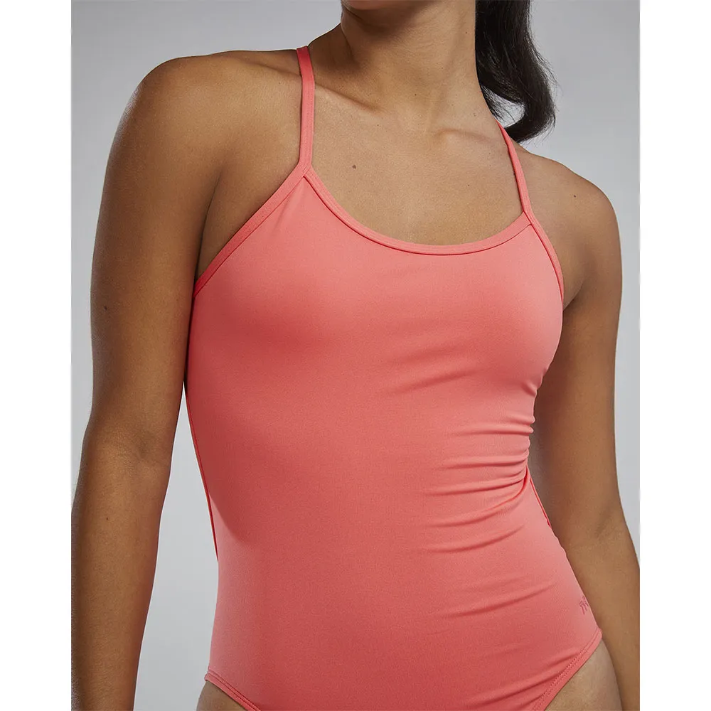 TYR Durafast Elite Crosscut Tieback Badetøy female