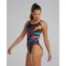 TYR Durafast Elite Crosscut Tieback Magmata Badetøy female