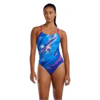 TYR Durafast Elite Cutoutfit Abstractai Badetøy female TYR Durafast Elite Cutoutfit Abstractai Badetøy female