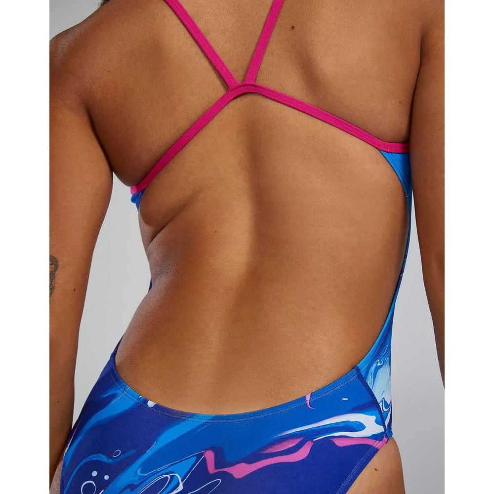 TYR Durafast Elite Cutoutfit Abstractai Badetøy female TYR Durafast Elite Cutoutfit Abstractai Badetøy female