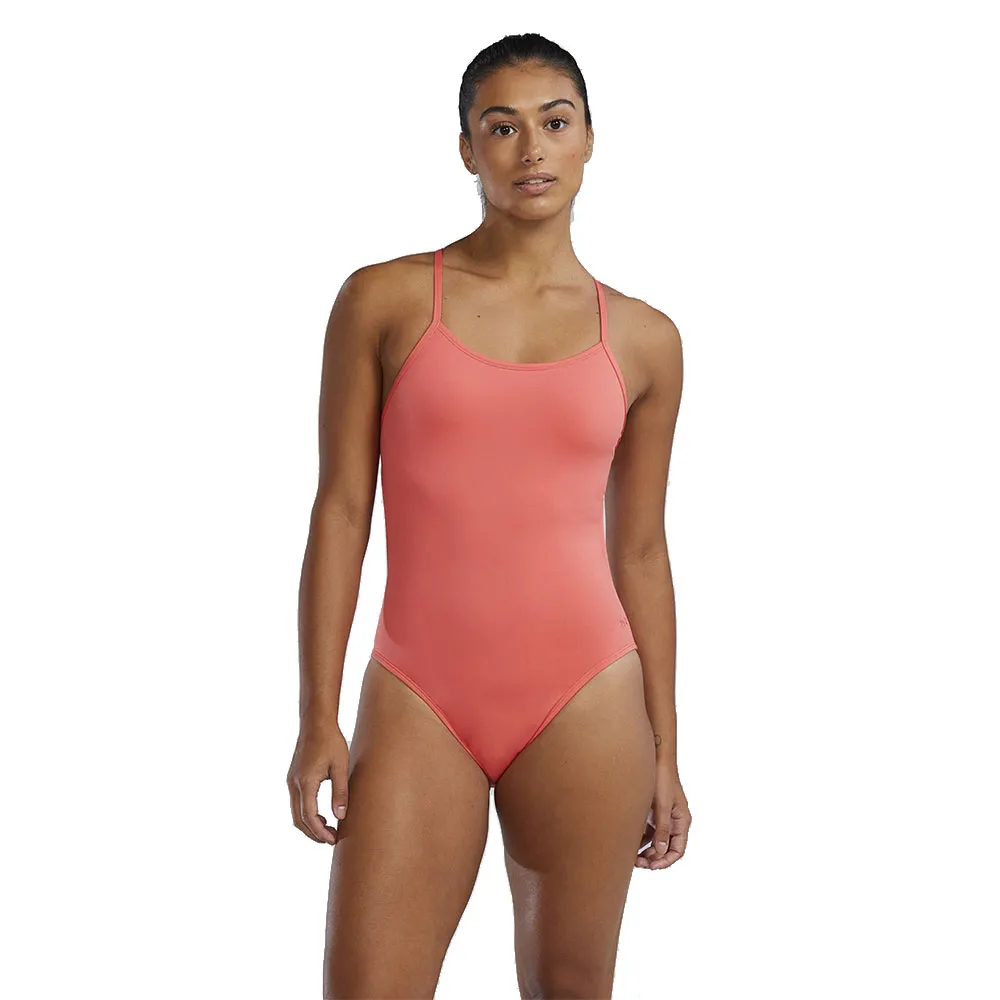 TYR Durafast Elite Cutoutfit Solid Badetøy female TYR Durafast Elite Cutoutfit Solid Badetøy female