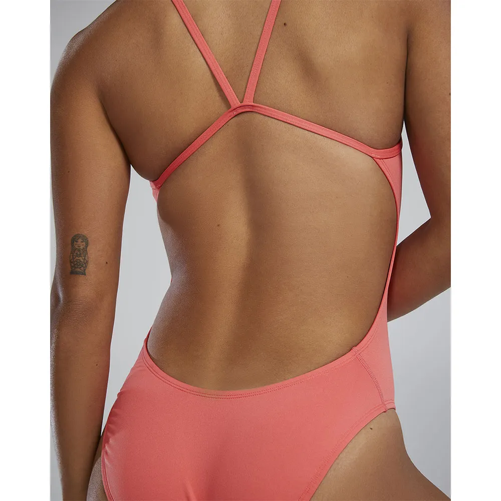 TYR Durafast Elite Cutoutfit Solid Badetøy female TYR Durafast Elite Cutoutfit Solid Badetøy female