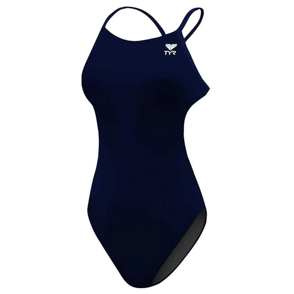 TYR Durafast Elite Cutoutfit Solid Badetøy female