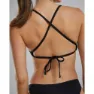 TYR Durafast Elite Triangle Tieback Solid Bikinitopp female