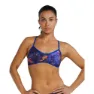 TYR Durafast Elite Trinity Montipora Bikinitopp female, Purp / orange, L