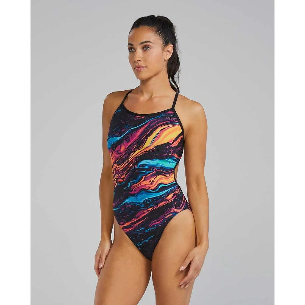 TYR Durafast Elite Trinityfit Magmata Badetøy female TYR Durafast Elite Trinityfit Magmata Badetøy female