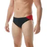 TYR Hexa Splice Blade Racer Badetrusser male, Black / red