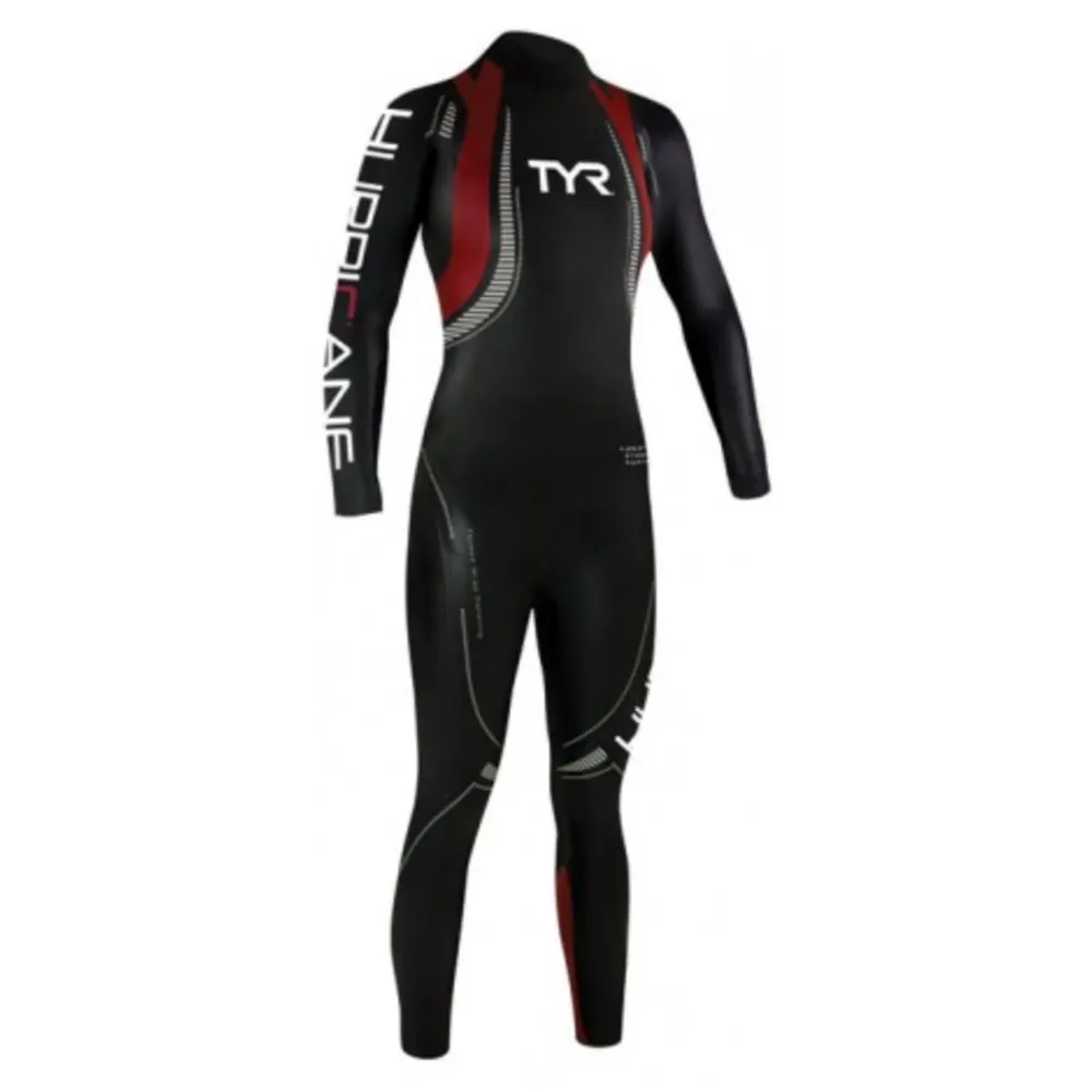 TYR Hurricane C5 Langermet Neopren Våtdrakt unisex, Black, XS