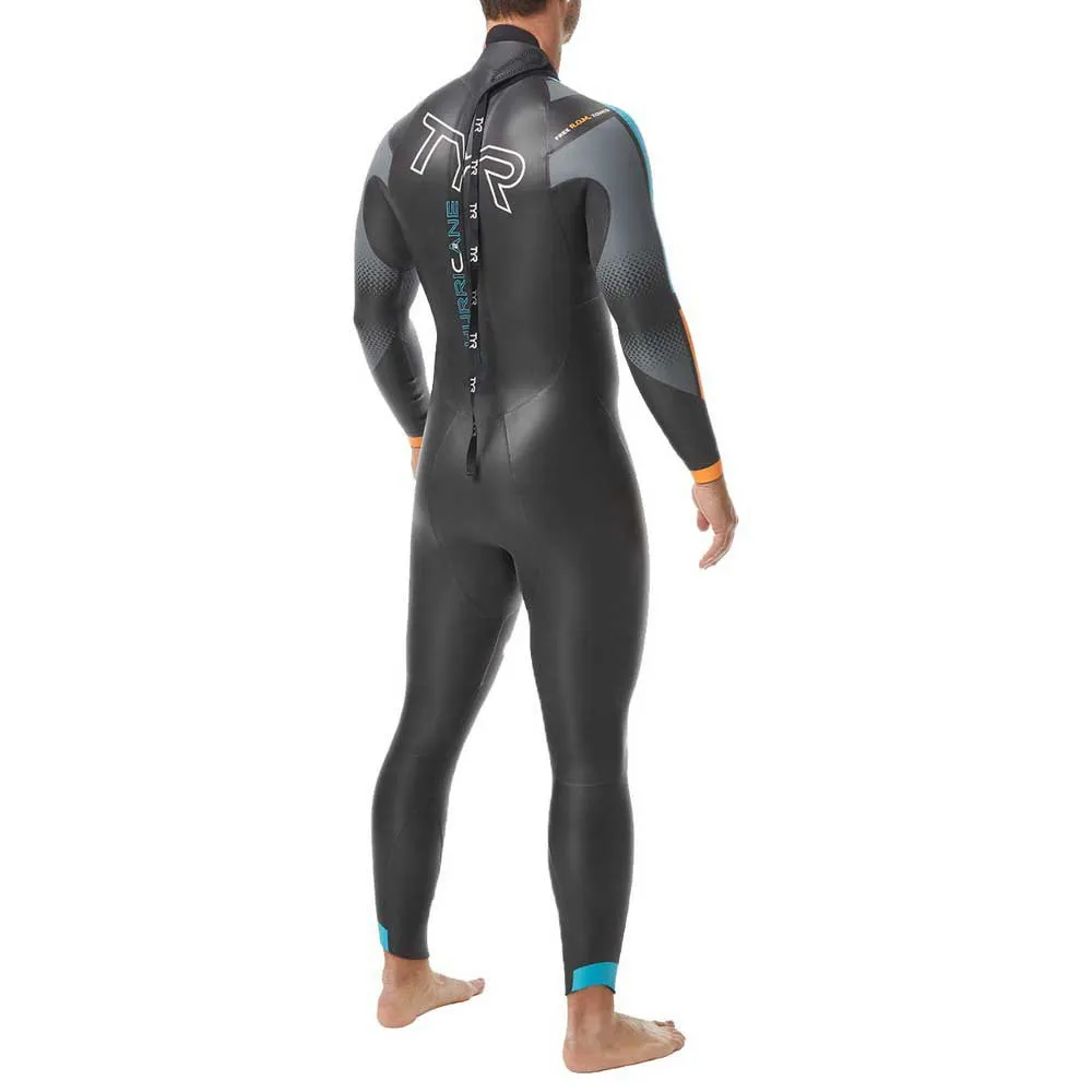 TYR Hurricane Cat-2 Våtdrakt I Neopren unisex, Black / blue / orange, S