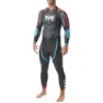 TYR Hurricane Cat-3 Våtdrakt I Neopren Refurbished unisex, Black / red / blue, SM