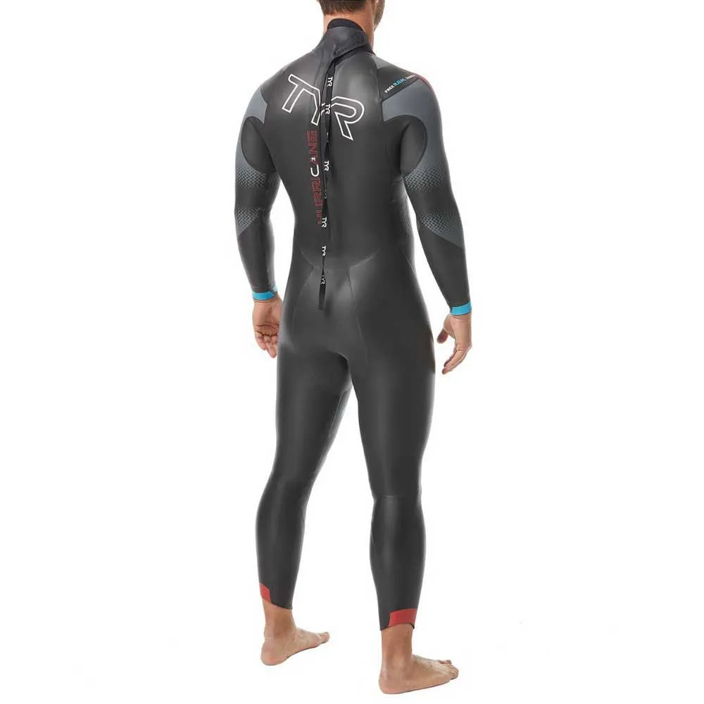 TYR Hurricane Cat-3 Våtdrakt I Neopren Refurbished unisex, Black / red / blue, SM TYR Hurricane Cat-3 Våtdrakt I Neopren Refurbished unisex, Black / red / blue, SM