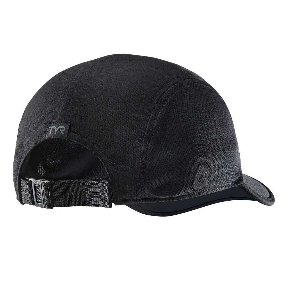 TYR Pace Running Cap, Gray / black TYR Pace Running Cap, Gray / black