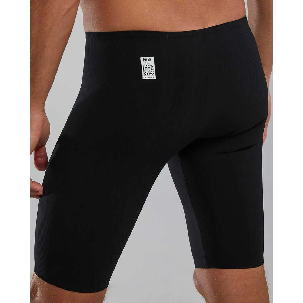 TYR Shockwave Solid High Waisted Jammer male, Black / black