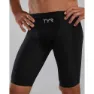 TYR Shockwave Solid High Waisted Jammer male, Black / black