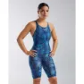 TYR Thresher Akurra åpen Rygg Konkurransebadedrakt Refurbished female, Blue