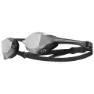 TYR Tracer X Elite Race Speil-svømmebriller unisex, Silver / black / silver, One Size