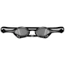 TYR Tracer X Elite Race Speil-svømmebriller unisex, Silver / black / silver, One Size