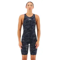 TYR Venzo Camo åpen Rygg Konkurransebadedrakt female