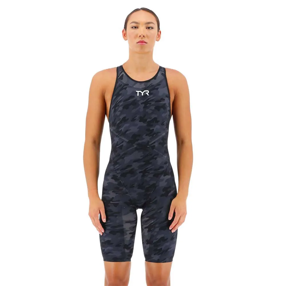TYR Venzo Camo åpen Rygg Konkurransebadedrakt female